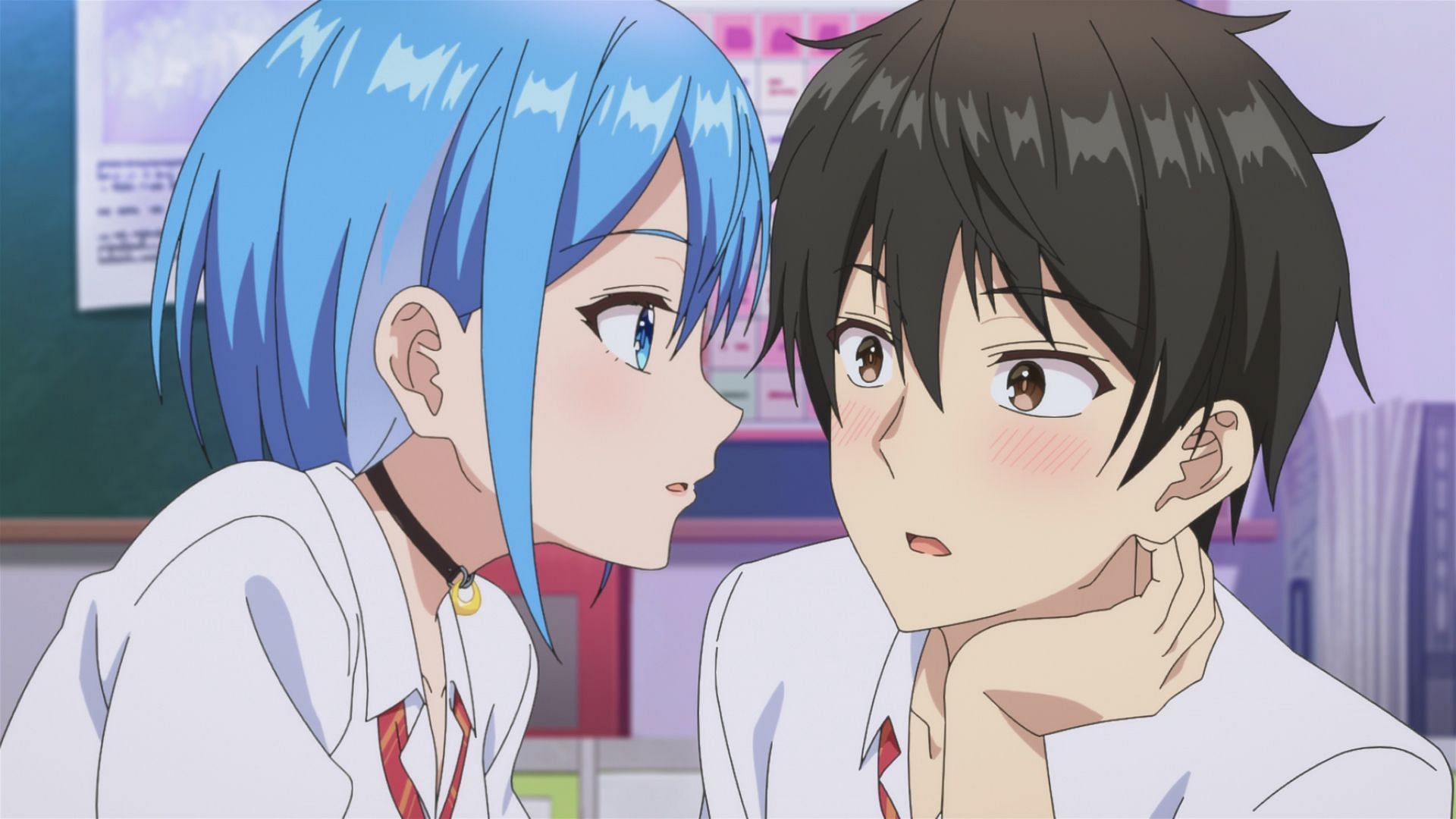 Yuu and Himari in episode 7 (Image via J.C.Staff)